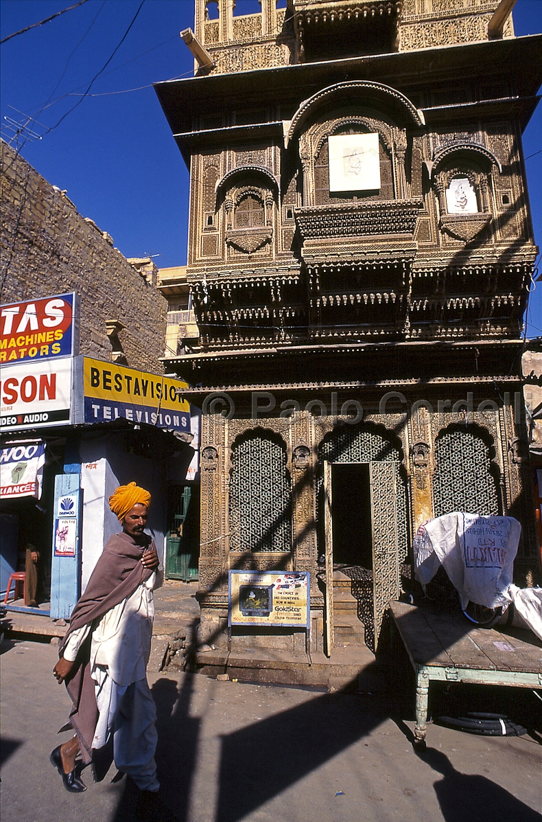 Little street, Jaisalmer, Rajasthan, India
 (cod:India 38)